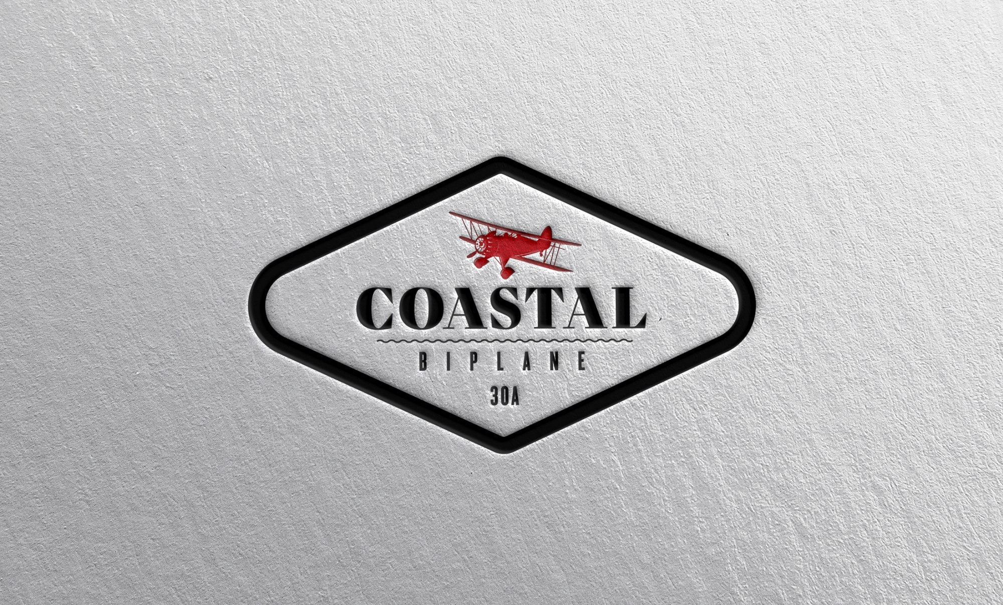 Coastal Logo letterpress